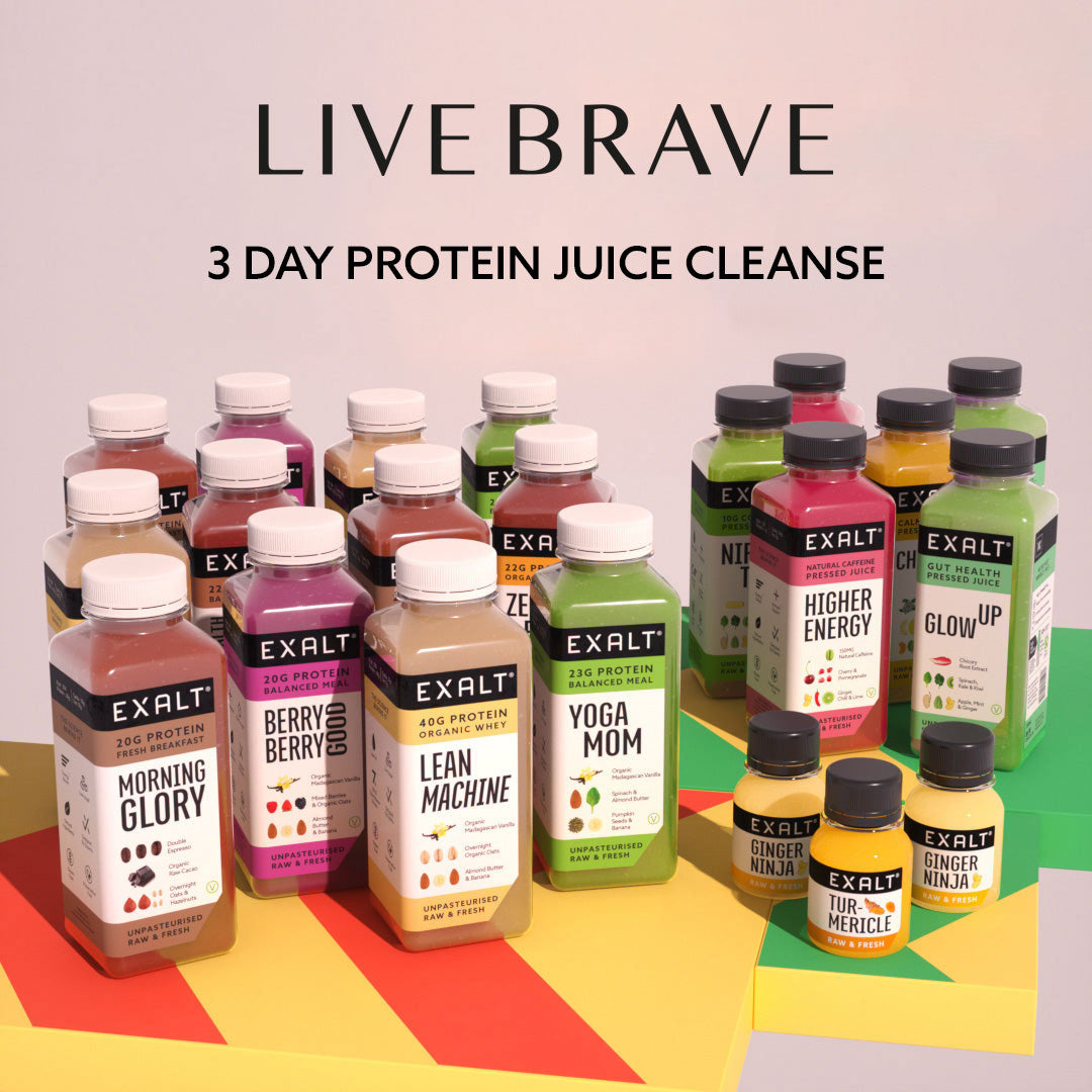 LIVE BRAVE 3-Day Protein Juice Cleanse