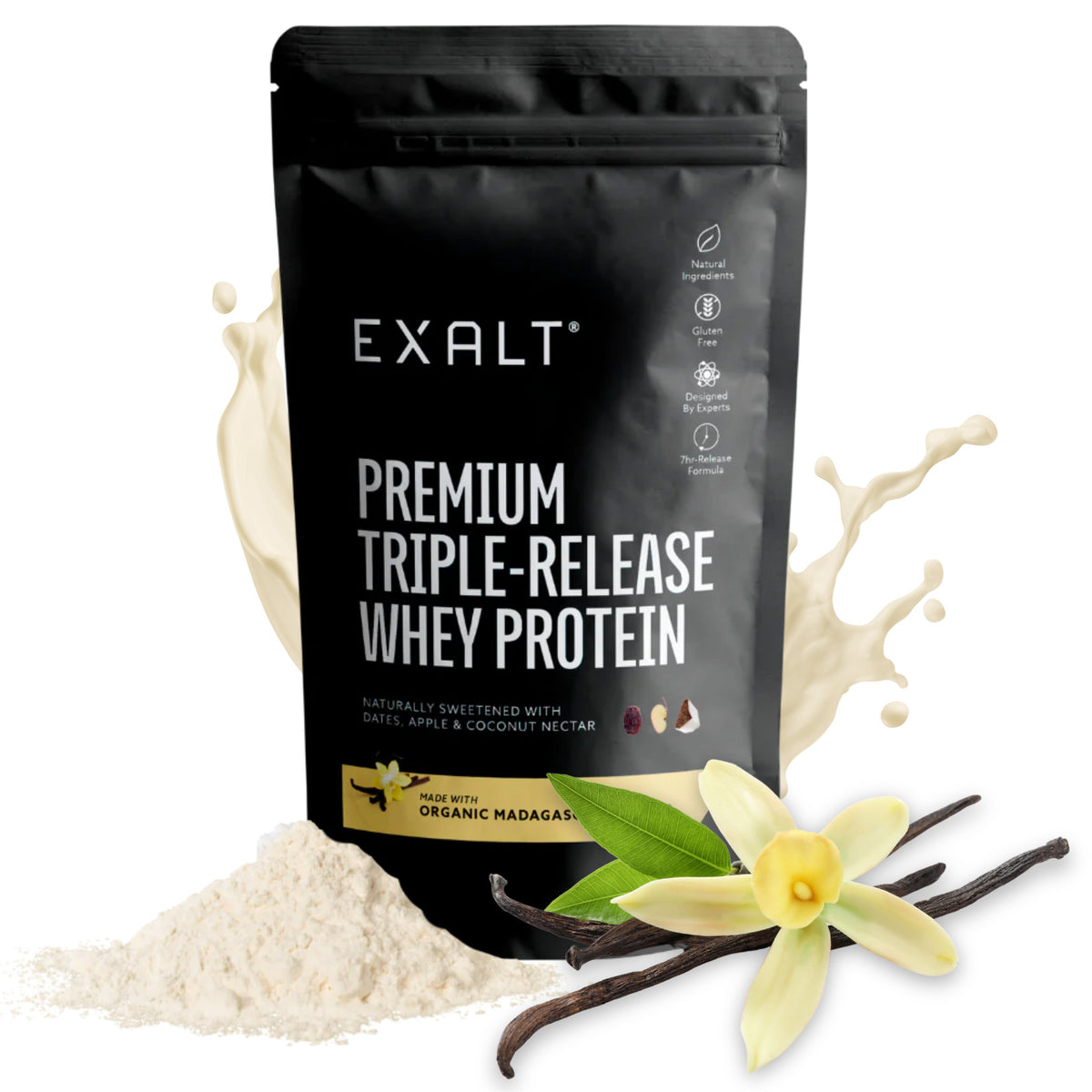 Whey Protein Powder | Organic Madagascan Vanilla