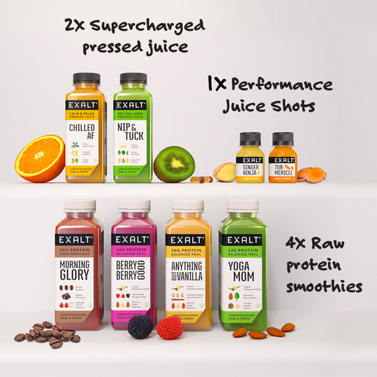 LIVE BRAVE 3-Day Protein Juice Cleanse